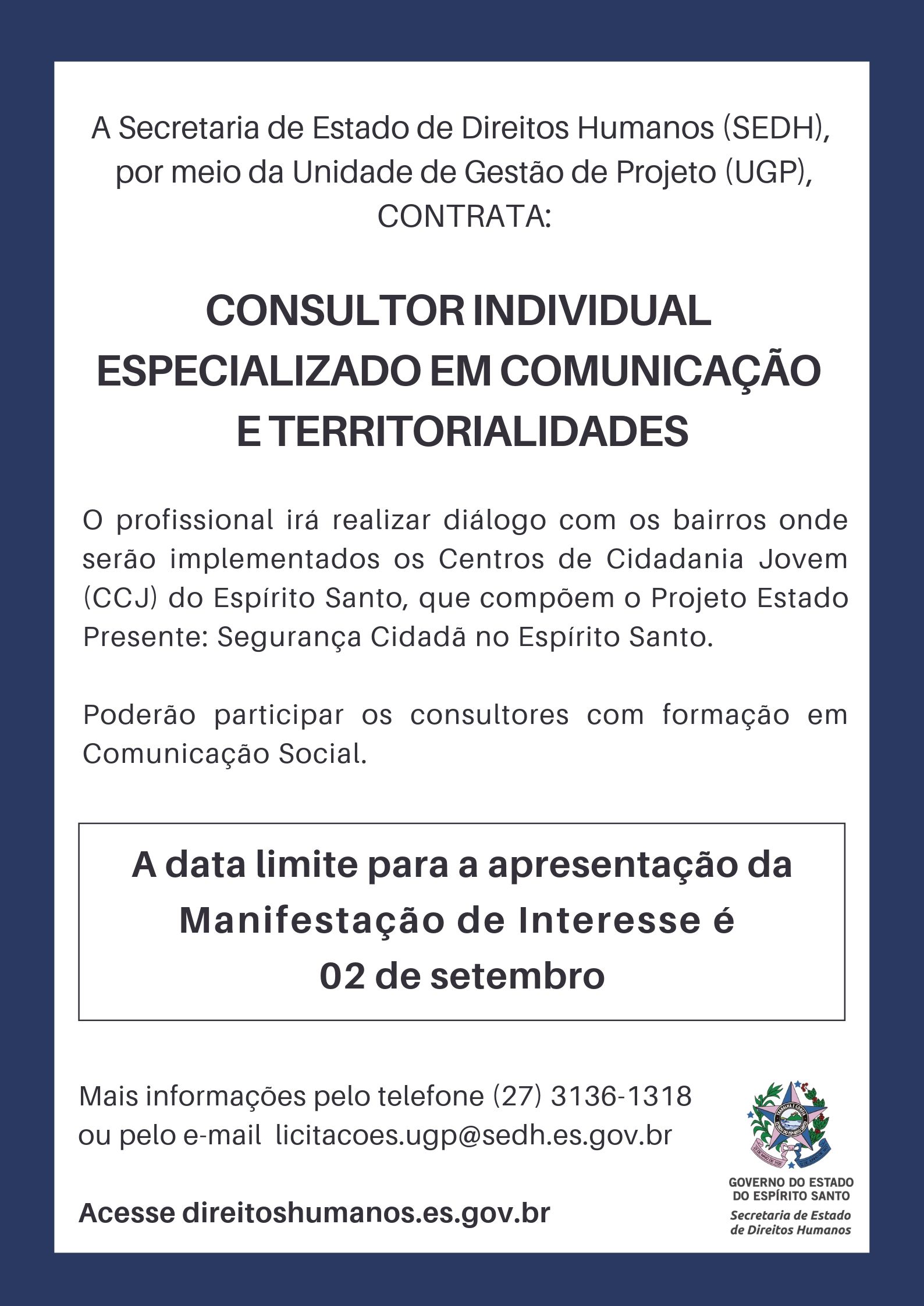 BID - consultor especializado em comunicacao