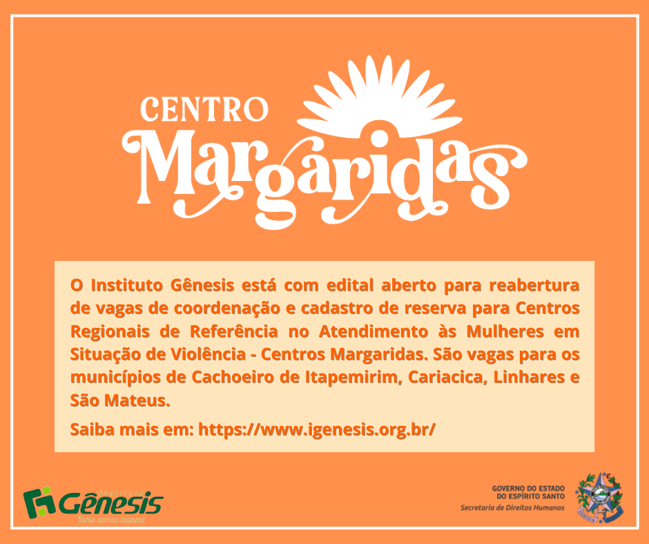 O Instituto Gênesis está c