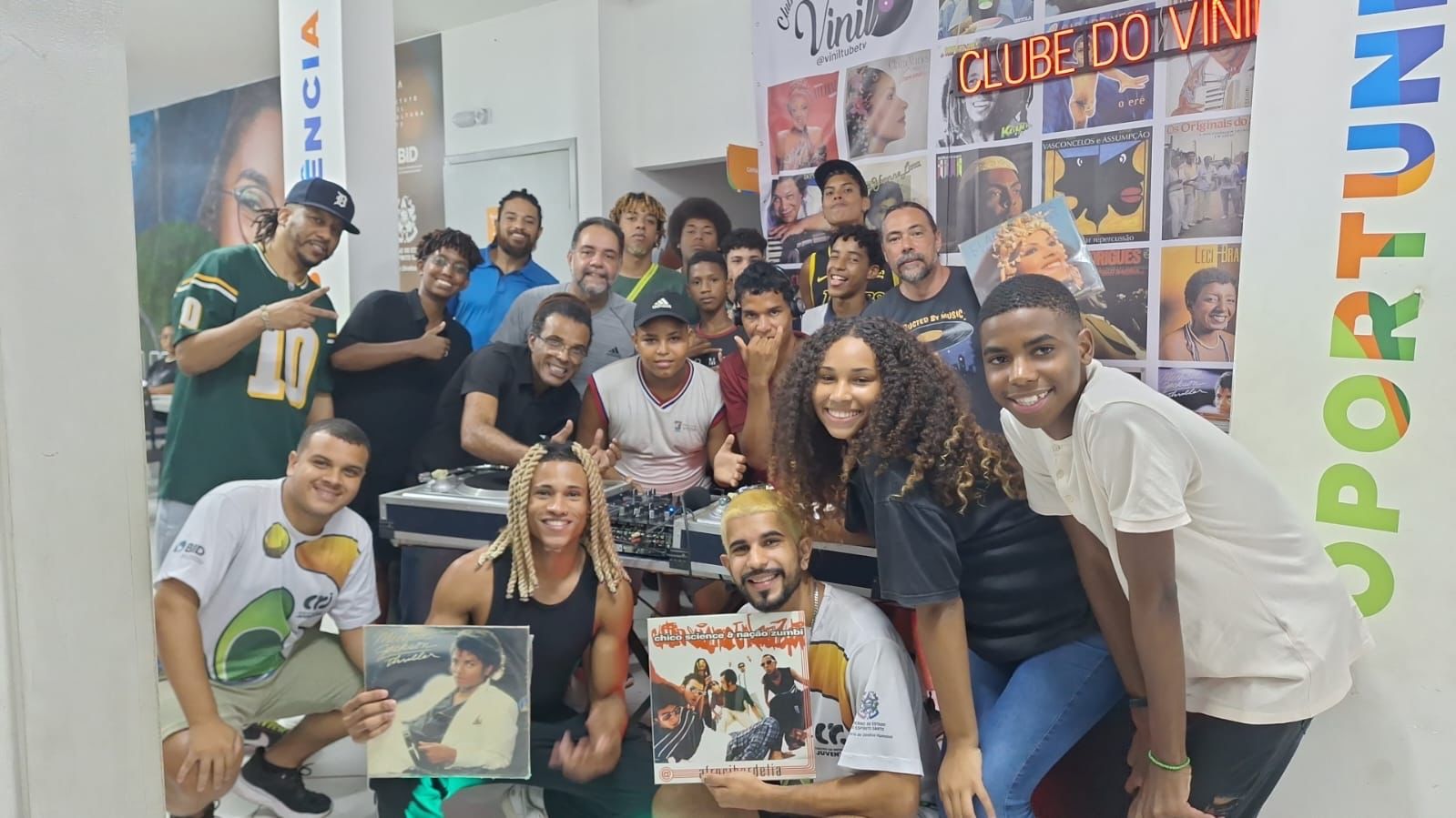 clube do Vinil CRJ São Pedro