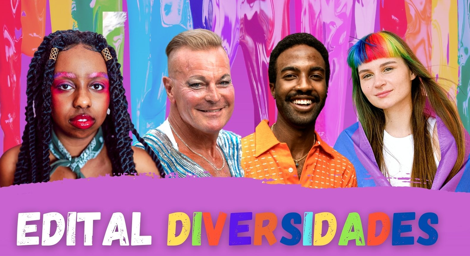 ilustração edital Diversidades